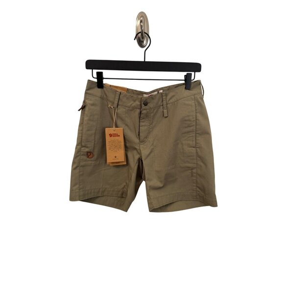 NWT FJALL Raven women's khaki shorts size 29 - Picture 1 of 3